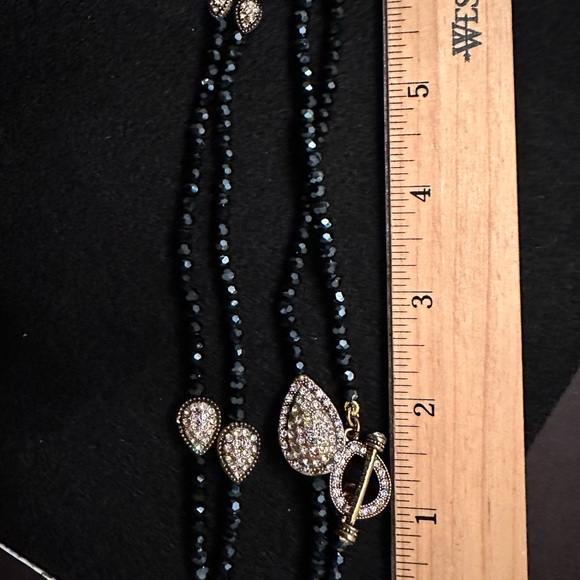Heidi Daus necklace long can be doubled - Picture 10 of 12